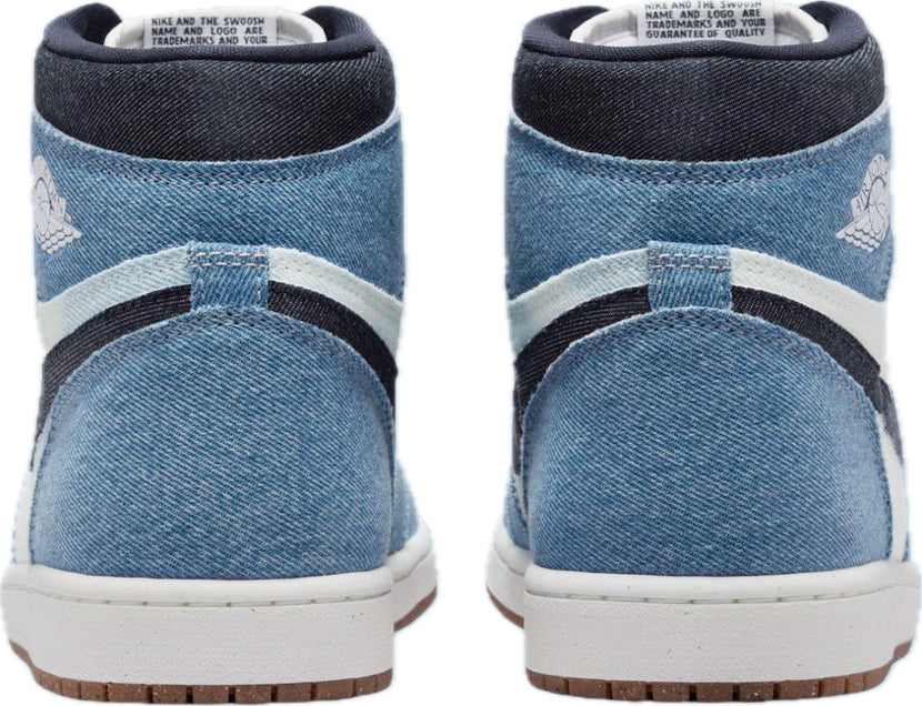 Scarpe da ginnastica color jeans collezione air jordan 1 high