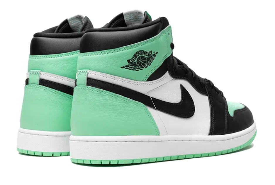 Scarpe da ginnastica verde acqua collezione air jordan 1 high