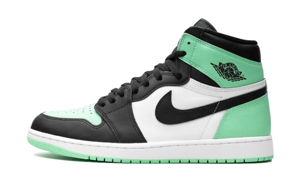 Scarpe da ginnastica verde acqua collezione air jordan 1 high