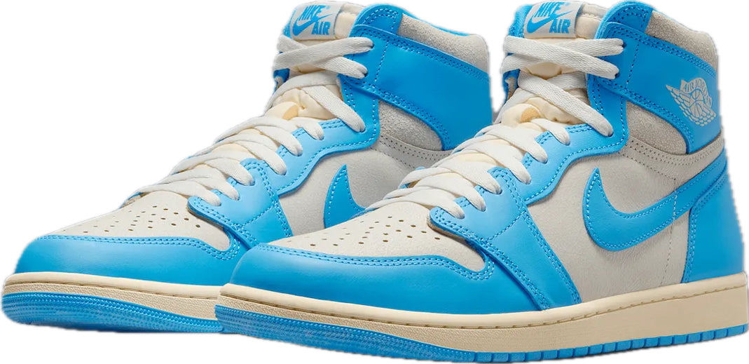 Scarpe da ginnastica celesti collezione Air Jordan 1 high