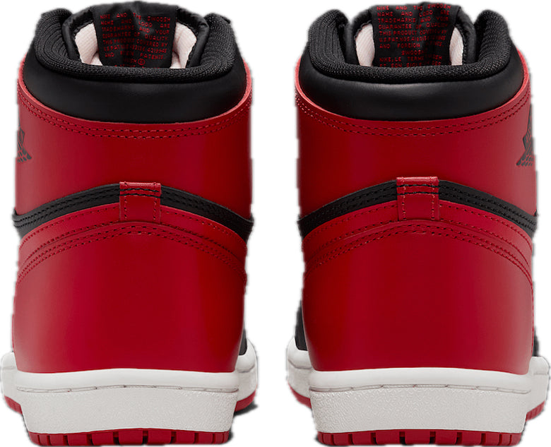 Scarpe da ginnastica nere e rosse collezione Air Jordan 1 high