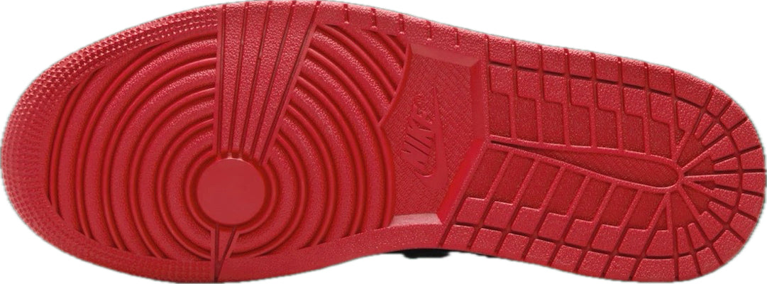 Scarpe da ginnastica nere verdi e rosse collezione air jordan 1 low