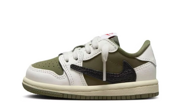 Air Jordan 1 Retro Low OG SP Travis Scott Medium Olive (bebè)