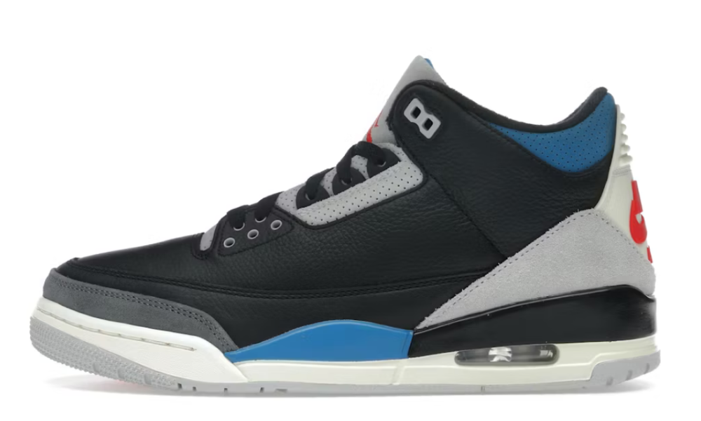 Scarpe da ginnastica nere collezione air Jordan 3
