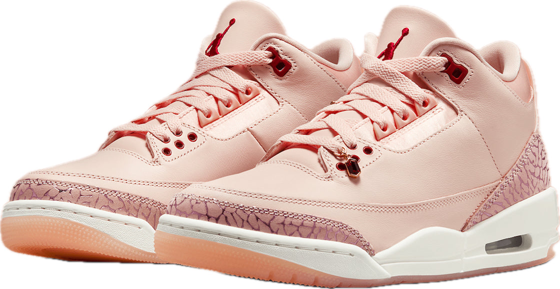 Scarpe da ginnastica rosa collezione air jordan 3