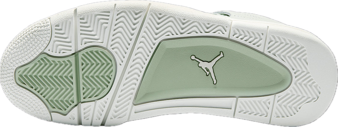 Scarpe da ginnastica verde acqua collezione air jordan 4