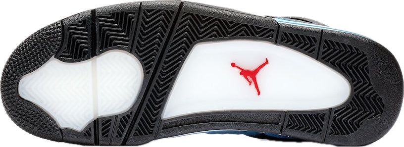 Scarpe da ginnastica celesti collezione Air Jordan 4