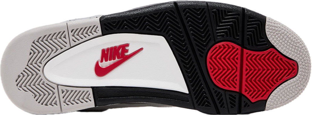 Scarpe da ginnastica bianche e grigie collezione Air Jordan 4