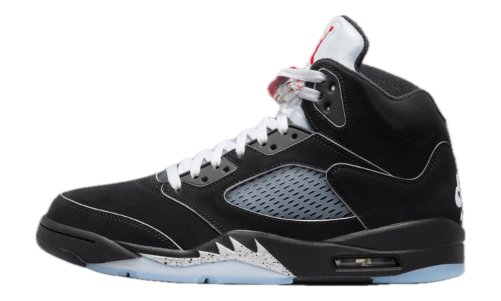 Scarpe da ginnastica nere collezione air jordan 5