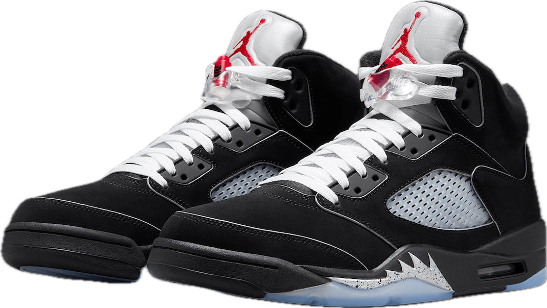 Scarpe da ginnastica nere collezione air jordan 5