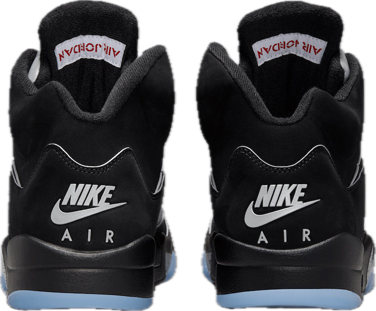 Scarpe da ginnastica nere collezione air jordan 5