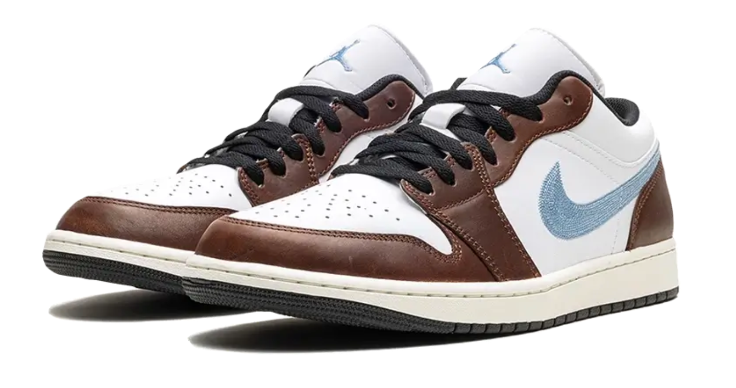 Scarpe da ginnastica marroni collezione jordan 1 low