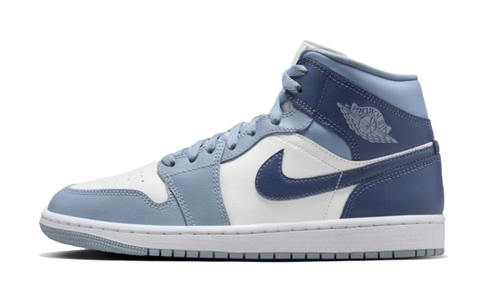 Scarpe da ginnastica blu collezione jordan 1 mid