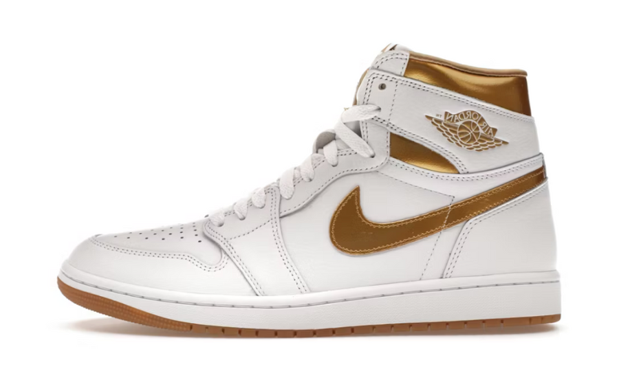 Jordan bianche e oro sales