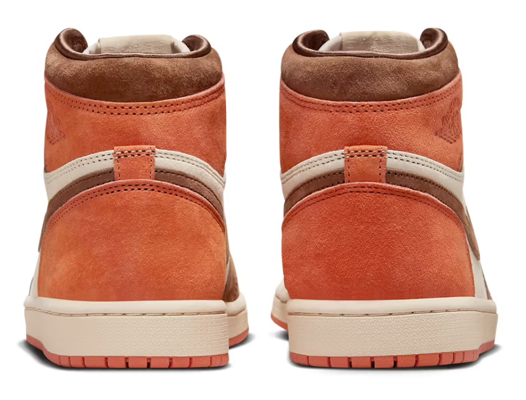 Scarpe da ginnastica marroni collezione jordan 1 high