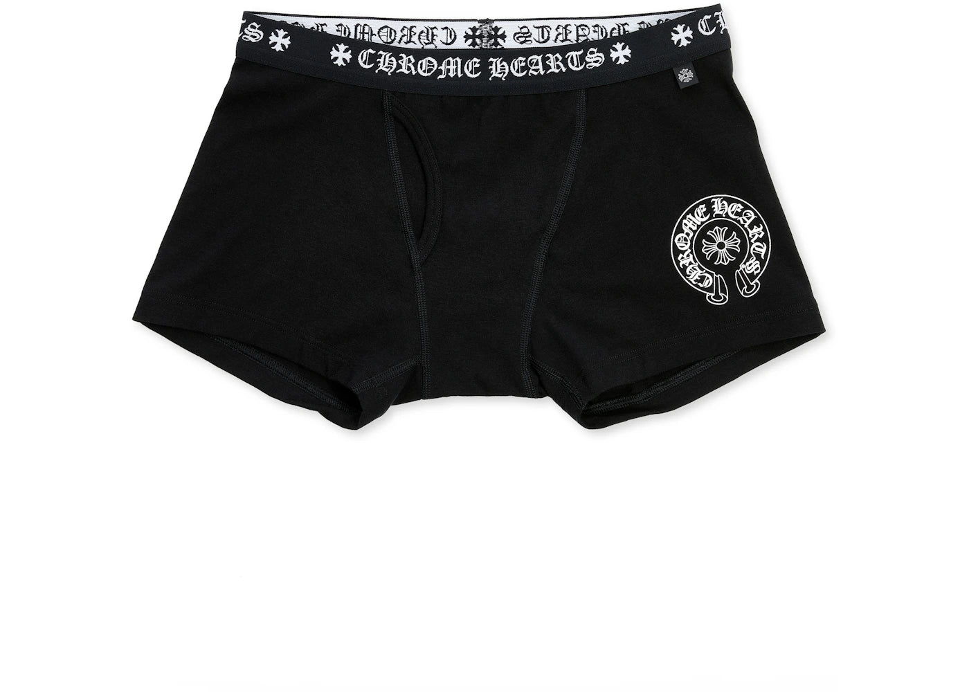 Chrome Hearts Boxer Brief Shorts Black/White - CH-CHROME H-MULTI
