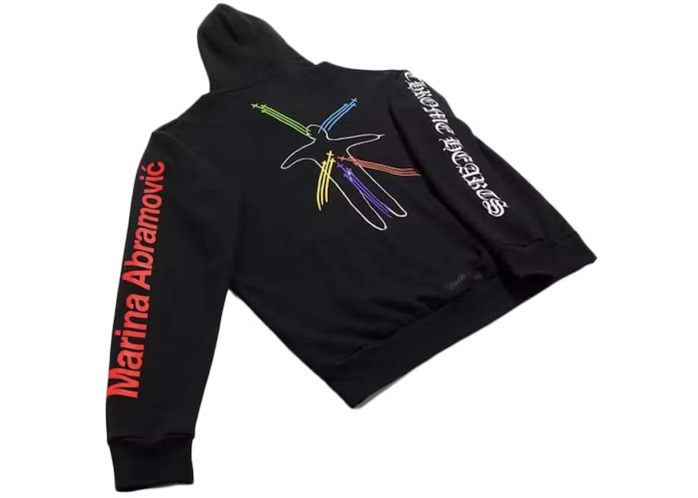 Chrome Hearts CH + ABRAMOVIC Hoodie Black - CH-CHROME H-MULTI