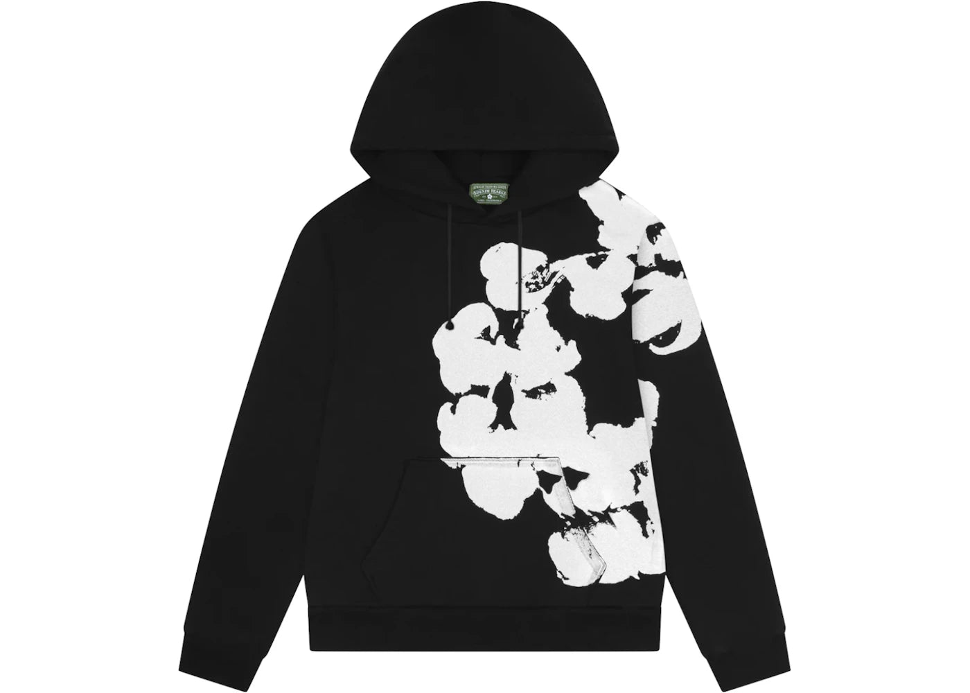 Denim Tears Big Cotton Wreath Sweatshirt Black - DT-DTBCWS-BLACK