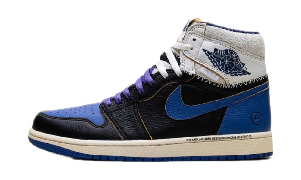 Air Jordan 1 Retro High OG SP Fragment x Union LA Sport Royal