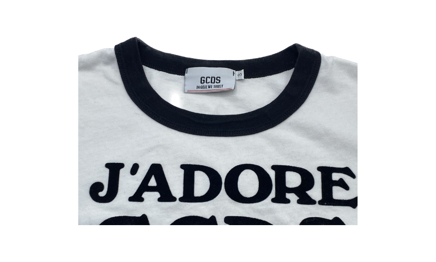 GCDS T-shirt Cropped - second hand