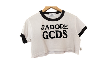 GCDS T-shirt Cropped - second hand