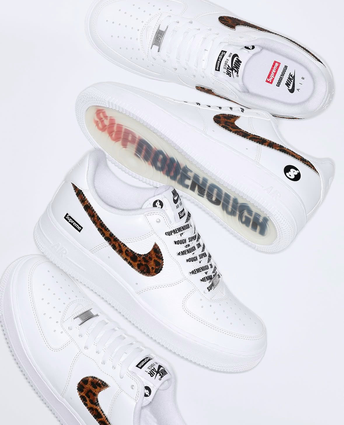 GOODENOUGH × Supreme × Nike AirForce1Low Nike Air Force 1 Low GoodEnough Supreme Release Date