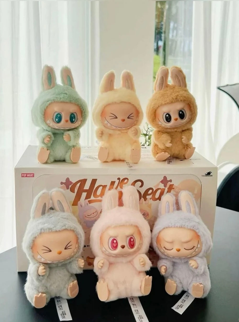 Pop Mart Labubu The Monsters Have a Seat Vinyl Plush Blind Box - PM-PMLTMH-MULTI