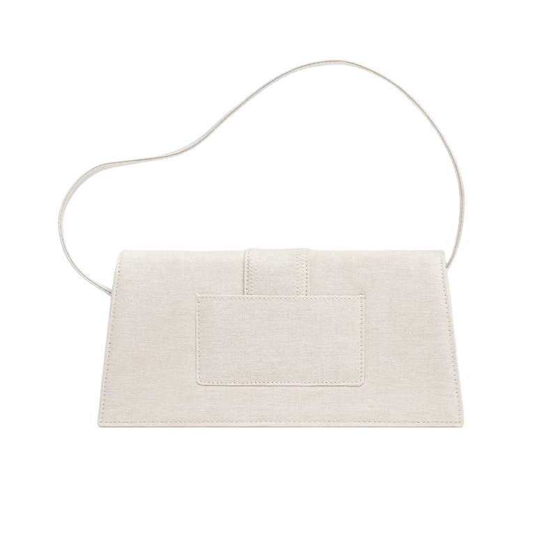 Jacquemus Le Bambino Long Light Greige Linen