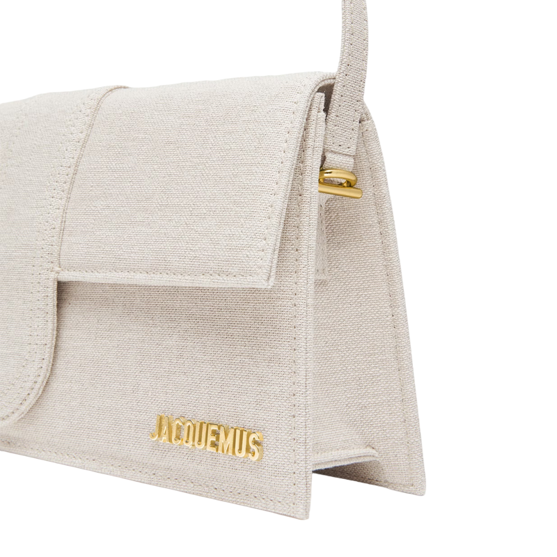 Jacquemus Le Bambino Long Light Greige Linen