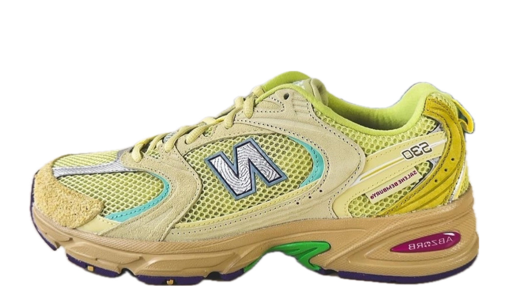 Scarpe da ginnastica gialle collezione New Balance