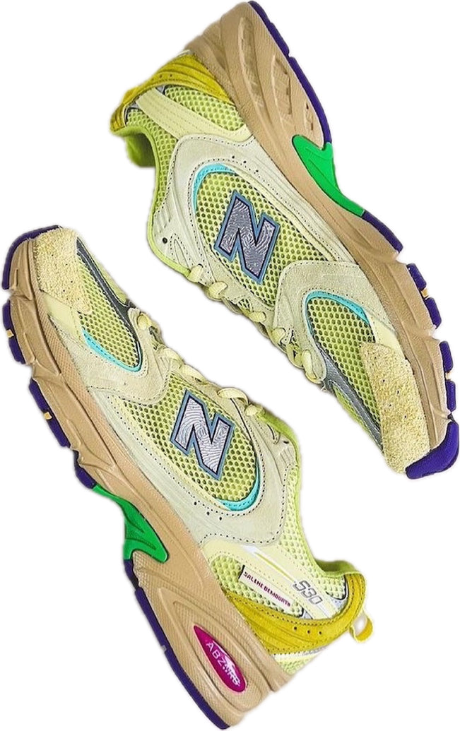 Scarpe da ginnastica gialle collezione New Balance