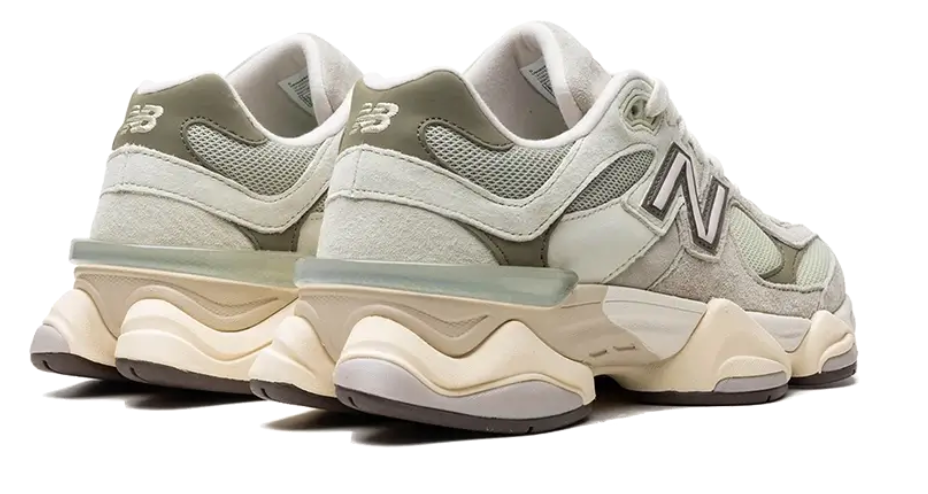 Scarpe da ginnastica bianche e verdi collezione New Balance 9060