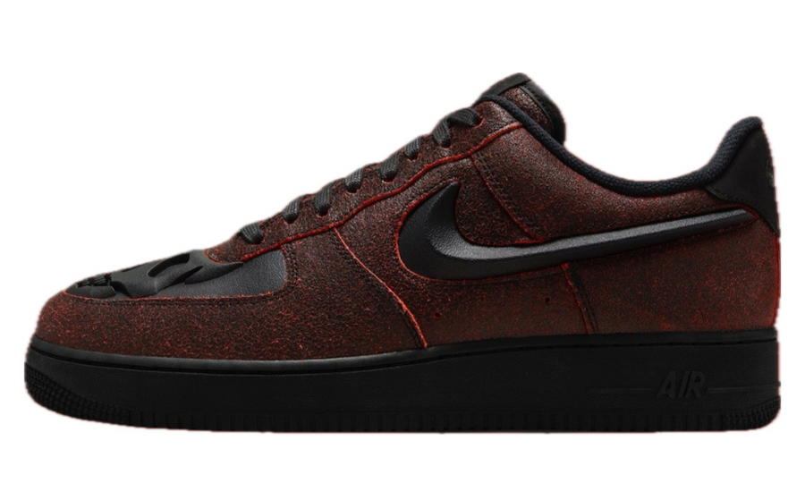 Scarpe da ginnastica bordeaux collezione nike air force 1