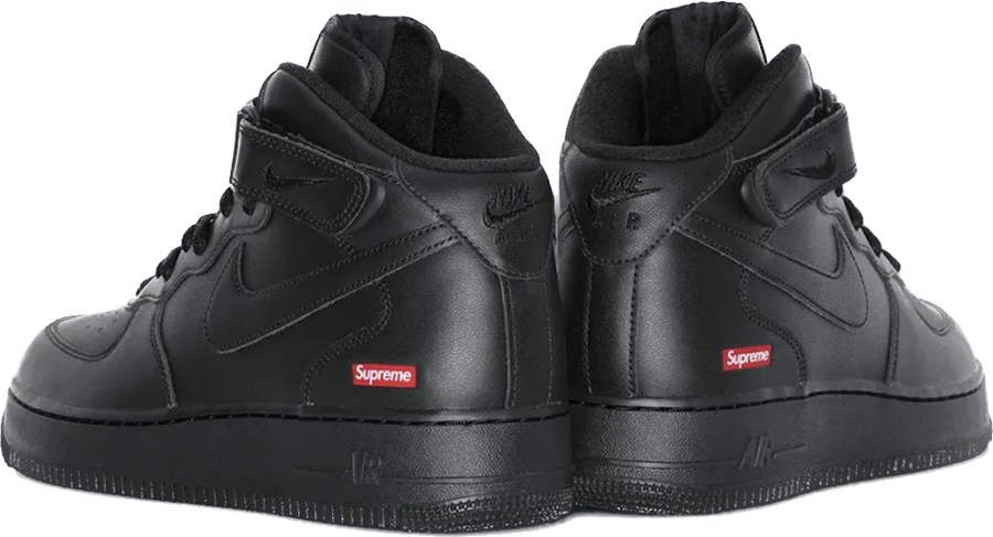 Nike Air Force 1 Mid Supreme Black