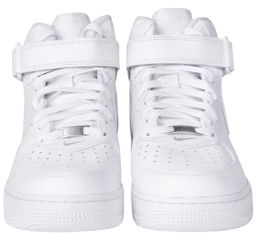 Scarpe da ginnastica bianche collezione nike air force 1