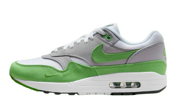 Scarpe da ginnastica bianche e verdi collezione air max 1