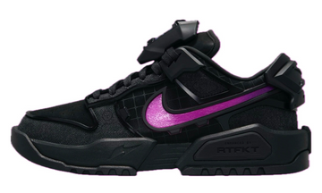 Scarpe da ginnastica nere e fucsia collezione nike dunk