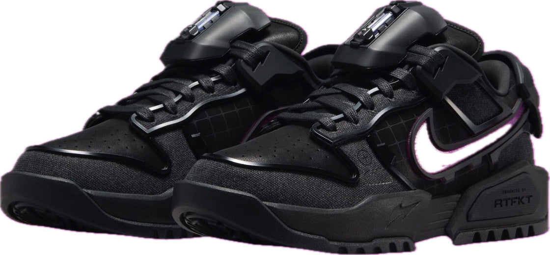 Scarpe da ginnastica nere e fucsia collezione nike dunk