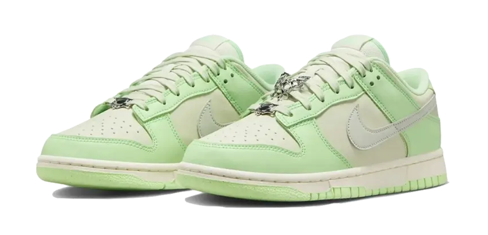 Scarpe da ginnastica verde acqua collezione dunk low