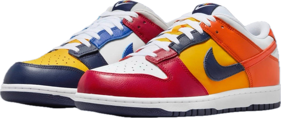 Scarpe da ginnastica multicolore collezione nike dunk low