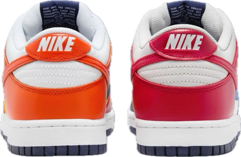 Scarpe da ginnastica multicolore collezione nike dunk low