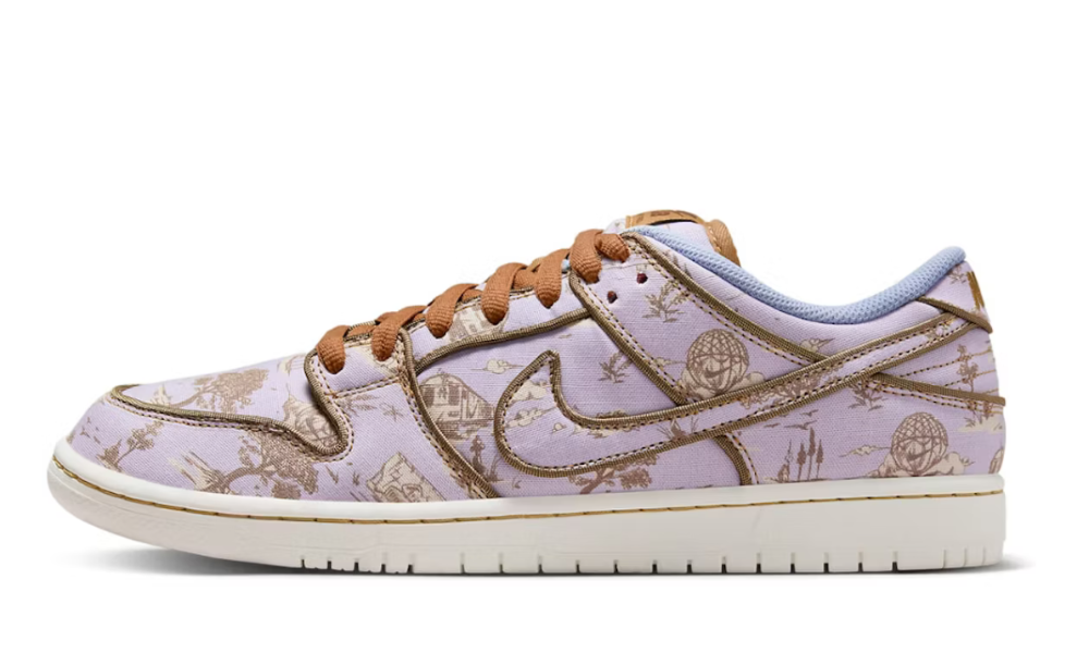 Scarpe da ginnastica lilla collezione dunk low