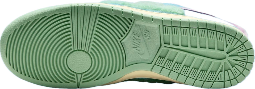 Scarpe da ginnastica celesti e rosa collezione nike dunk