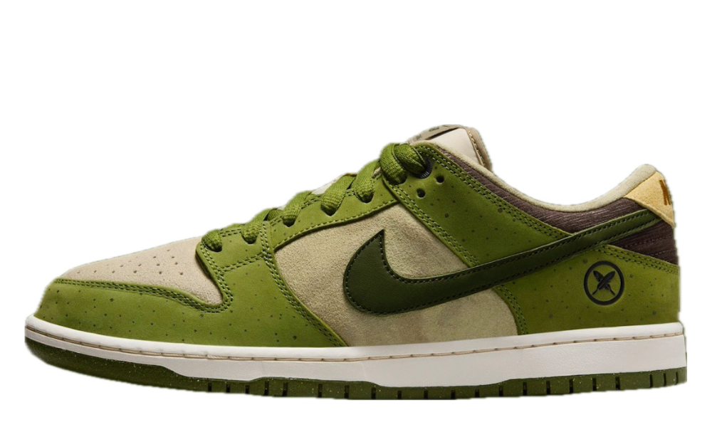 Scarpe da ginnastica verdi collezione nike dunk low