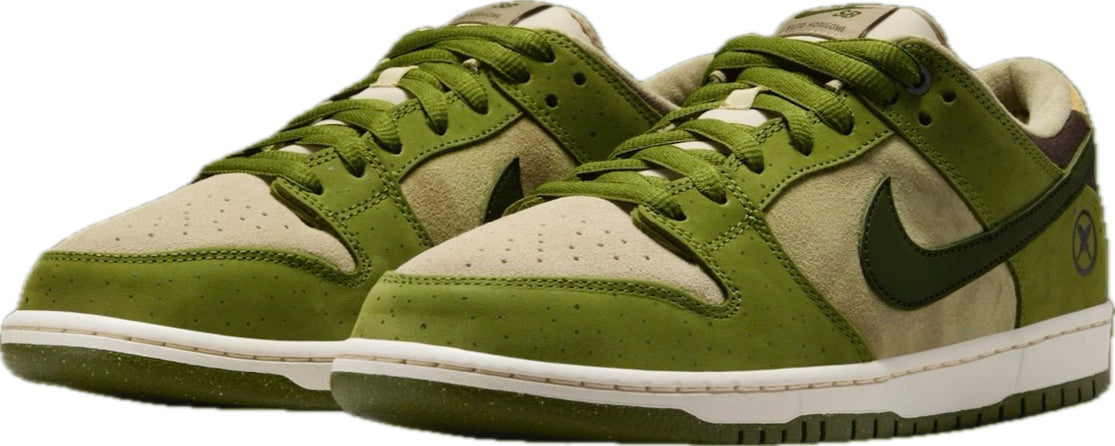 Scarpe da ginnastica verdi collezione nike dunk low