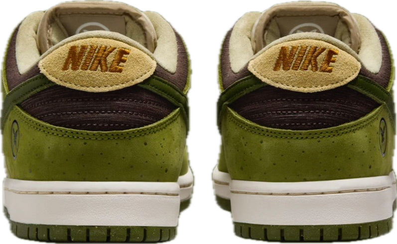 Scarpe da ginnastica verdi collezione nike dunk low