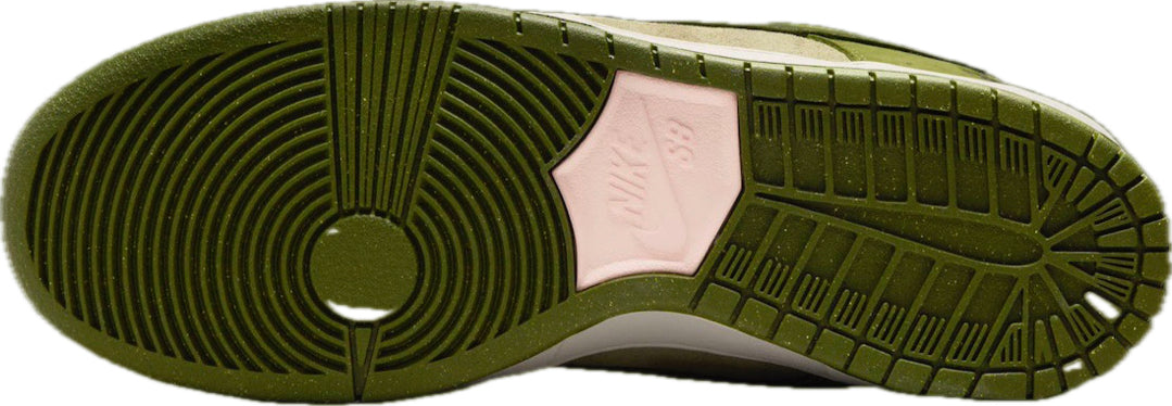 Scarpe da ginnastica verdi collezione nike dunk low