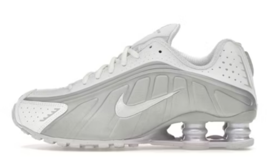 Nike Shox R4 White Metallic Platinum Barely Grape Mr.Reseller