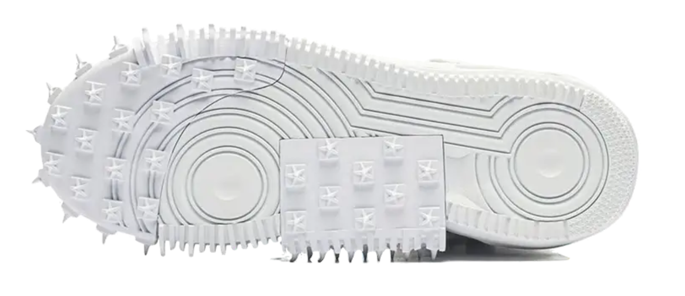 Scarpe da ginnastica bianche collezione nike x off white