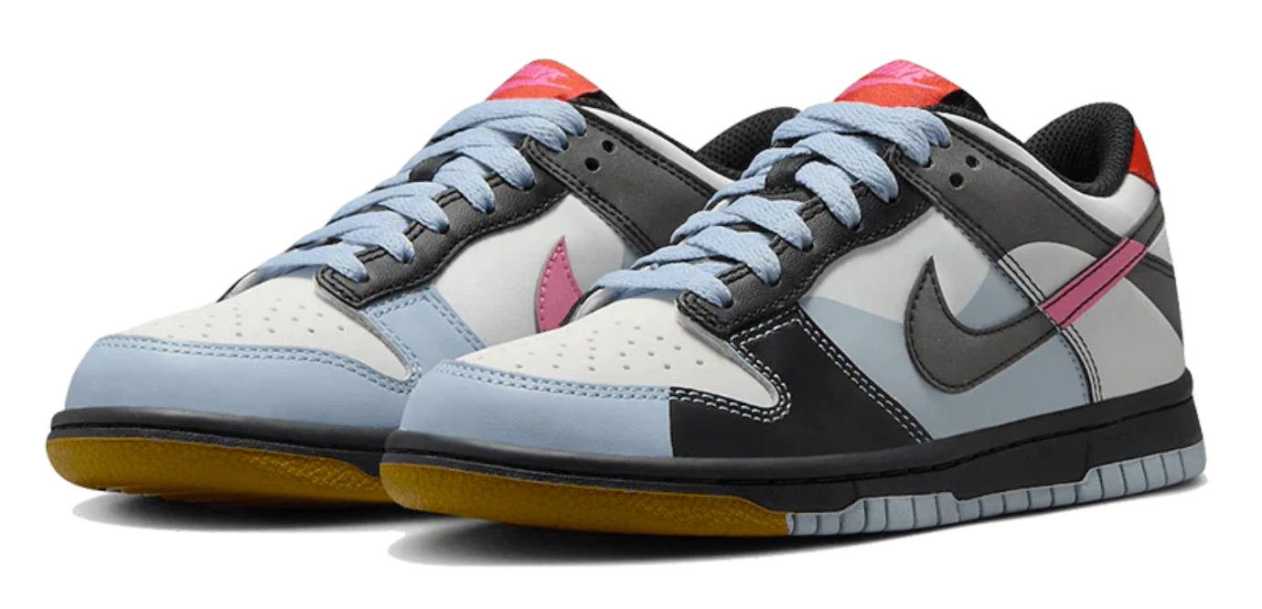 Scarpe da ginnastica multi-color collezione nike dunk low
